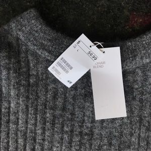 H&M Oversized Mohair Wool Sweater Size L